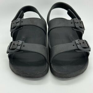 Kids Unisex Velcro Double Buckle Back Strap Sandals